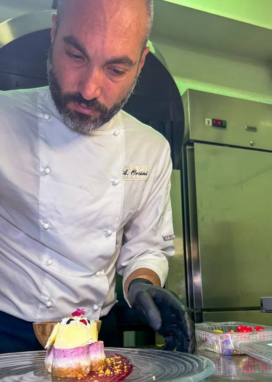 Lo chef al lavoro