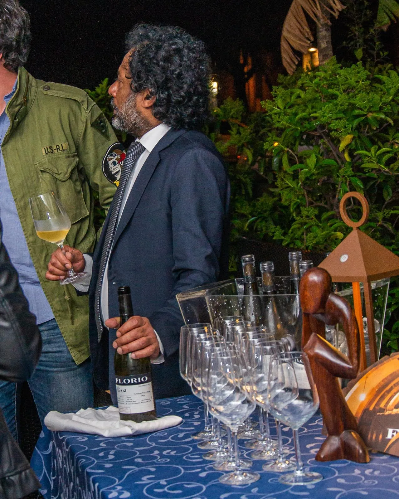 Una degustazione in giardino