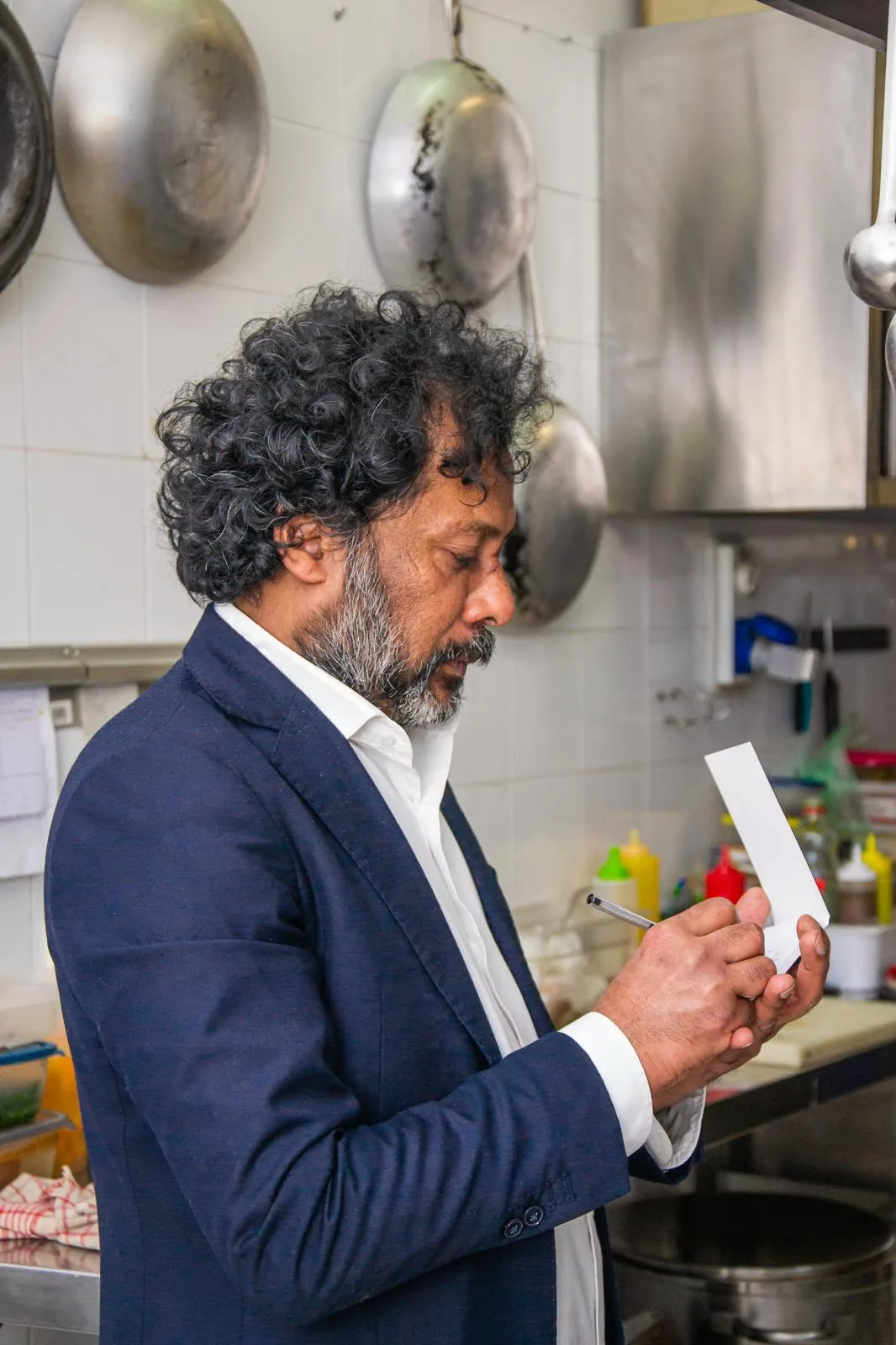 Il maître in cucina