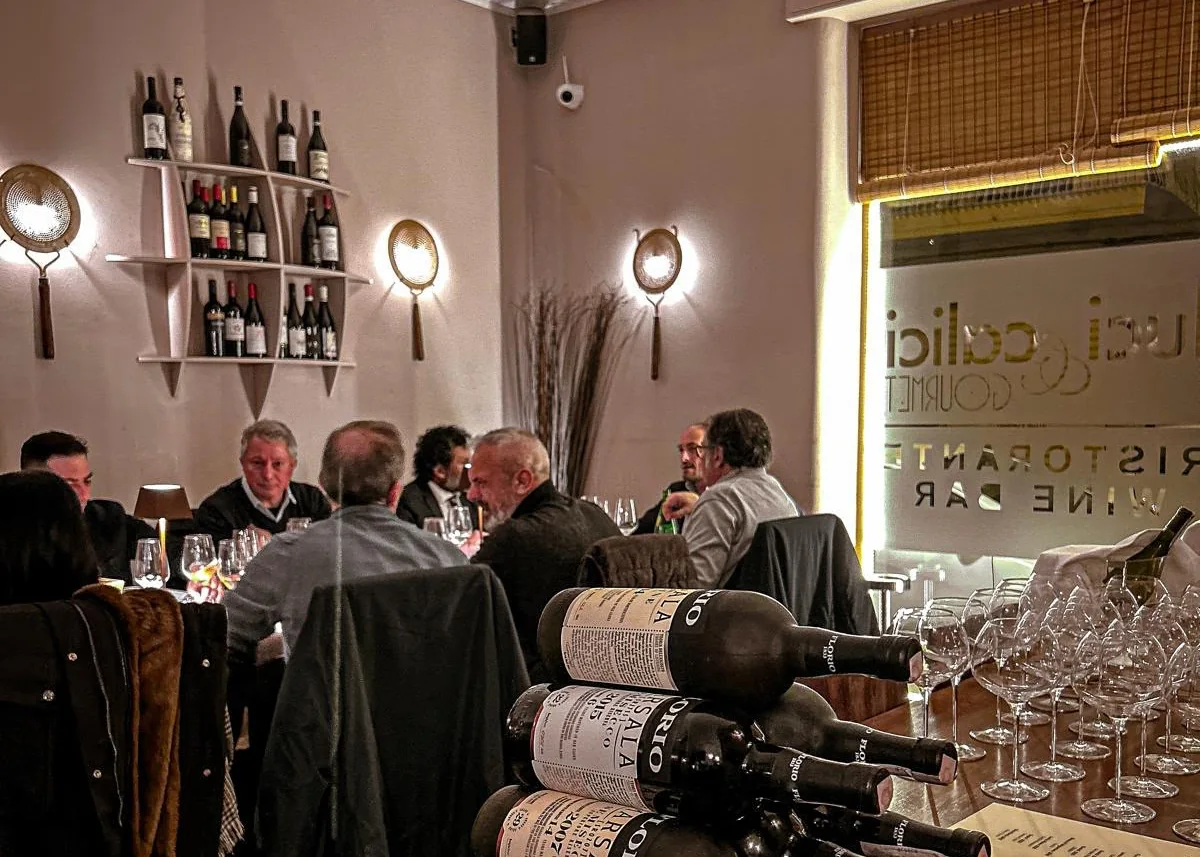 Una serata in sala da Luci e Calici